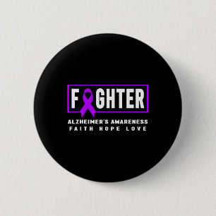 Bewustzijn - Paarse Heimer's Fighter Ronde Button 5,7 Cm