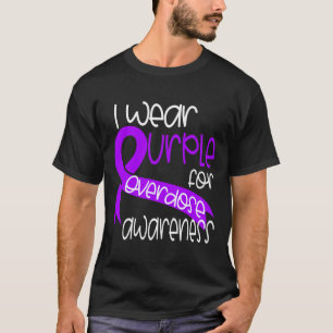 Bewustzijn Paarse lint drugsverslaving 2 T-shirt