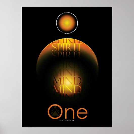 bewustzijn poster (Voorkant)