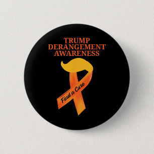 Bewustzijn TDS bewustzijn Trump Derangement Syndro Ronde Button 5,7 Cm