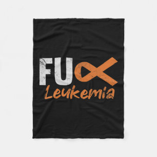 Bewustzijn van bloedkankerbestrijder verstoord fleece deken
