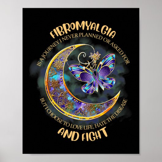 - Bewustzijn van fibromyalgie 8 Poster (Voorkant)