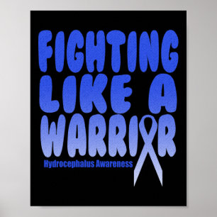 Bewustzijn van Flamingo Hydrocephalus Poster