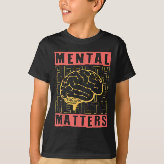 Bewustzijn van geestelijke gezondheid Depressie Ze T-shirt