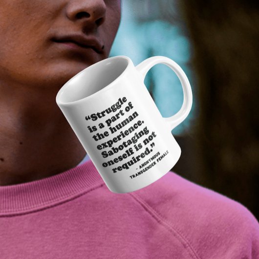 Bewustzijn van geestelijke gezondheid | Koffie Mok