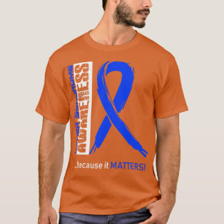 Bewustzijn van het Ushersyndroom omdat het van bel T-shirt