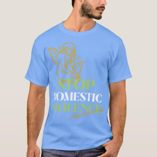 Bewustzijn van huiselijk geweld t-shirt