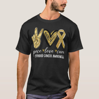 bewustzijn van kinderkanker 194 t-shirt