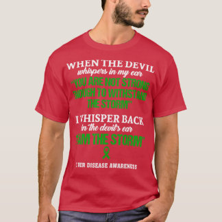 Bewustzijn van leverziekten Ik ben het Storm in de T-shirt