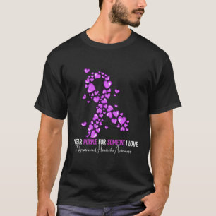 Bewustzijn van migraine en hoofdpijn t-shirt