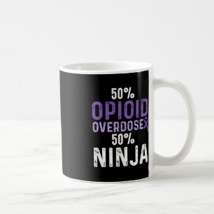 Bewustzijn van overdosering met opioïden Overleven Koffiemok