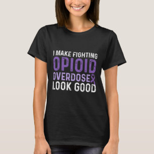 Bewustzijn van overdosering met opioïden Overleven T-shirt