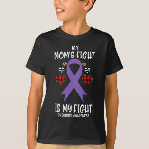 Bewustzijn van overdosering Mijn moeders gevecht i T-shirt