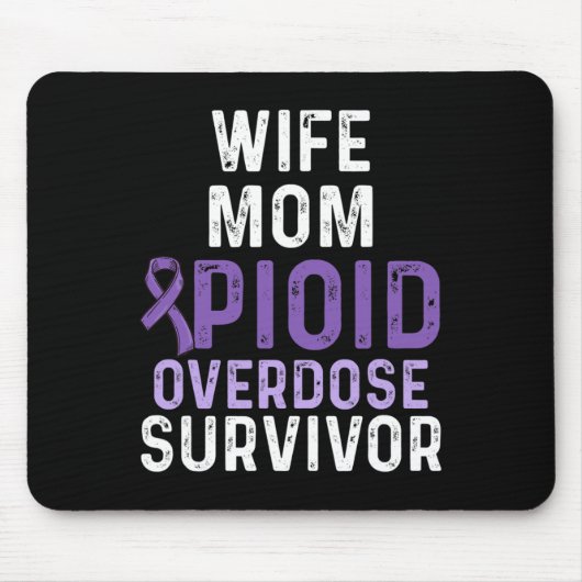 Bewustzijn van overdosering opioïden Overlevende s Muismat (Voorkant)