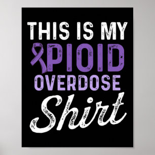 Bewustzijn van overdosering opioïden Overlevende s Poster
