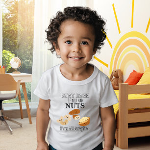 Bewustzijn van pinda-allergie Noten allergie T-s Kinder Shirts