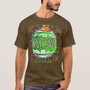Bewustzijn van spierdystrofie Gelooft Orn T-shirt
