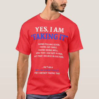 Bewustzijn van spondylitis ankylopoetica Ik doe al T-shirt