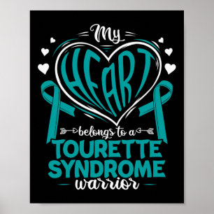Bewustzijn van syndroom van Tourette Poster