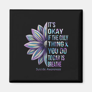 Bewustzijn van zelfmoordpreventie Het is goed als  Magneet