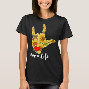 Bewustzijn Vraag Gebarentaal Zonnebloem Ik hou van T-shirt