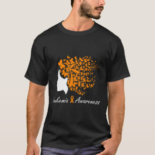 Bewustzijn - Vrouwen Vlinders Haar Paarse Lint T-shirt