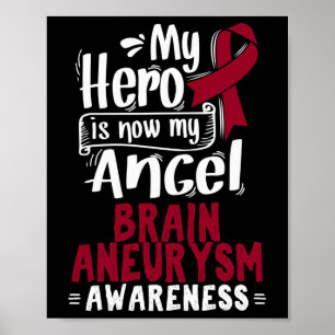 Bewustzijnslint hersenaneurysma poster