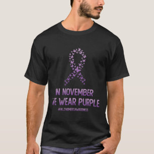 Bewustzijnsmaand In november dragen we paars T-shirt