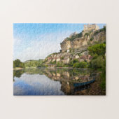 Beynac-et-Cazenac en Dordogne, de jigzaag Legpuzzel (Horizontaal)