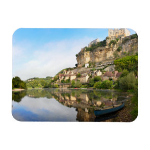 Beynac-et-Cazenac en Dordogne, rechthoekige magnee Magneet
