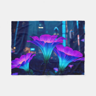 Beyond Bloominescent Fleece Deken