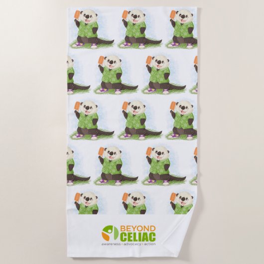 Beyond Celiac Beach Towel Strandlaken (Voorkant)
