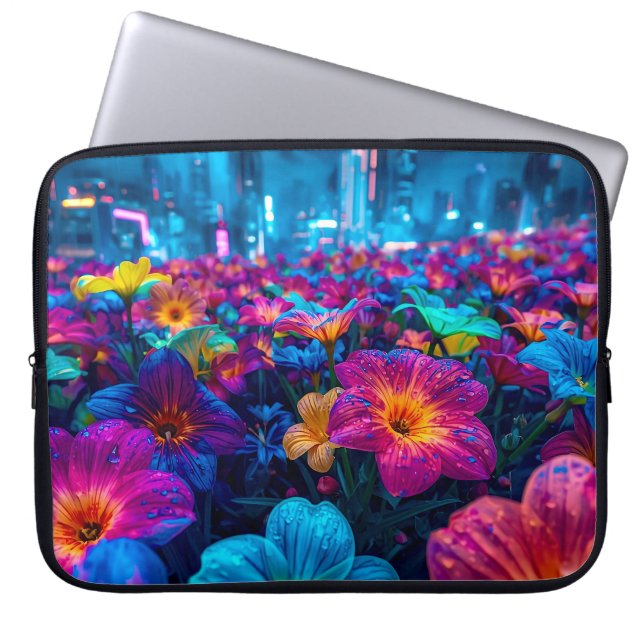 Beyond Colourful 15' Laptop Sleeve (Voorkant)