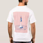 Beyond Gravity – Rocket Launch T-Shirt Des (Achterkant)