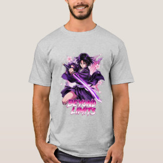 Beyond Limits – Anime Stijl Katana Krijger Grafisc T-shirt