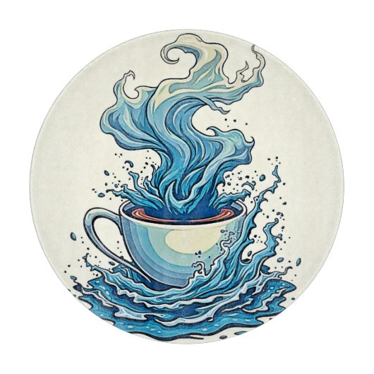 Beyond the Daily Cup Snijplank (Voorkant)