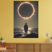 Beyond the Light Canvas Afdruk (Insitu (Woonkamer))