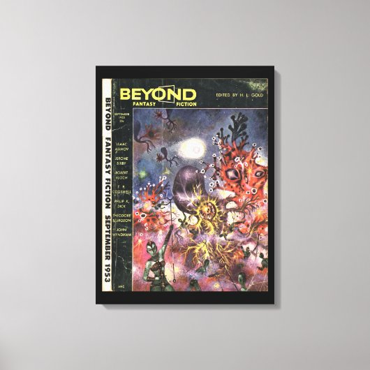 Beyond v01 n02 (1953-09.Galaxy)_Pulp Art Canvas Afdruk (Voorkant)