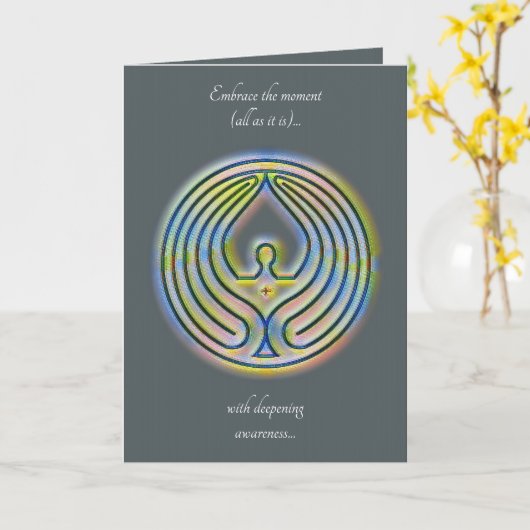 BEYOND - VANGOGH5 - ART KAART (Gele Bloem)