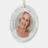 Beyond Words Gemist Beyond Measure Photo Keramisch Ornament (Rechts)