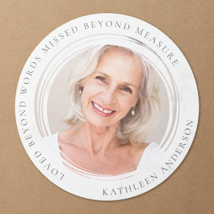 Beyond Words Gemist Beyond Measure Photo Ronde Sticker