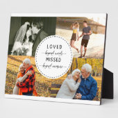 Beyond Words Sand Herembrance White Photo Fotoplaat (Zijkant)