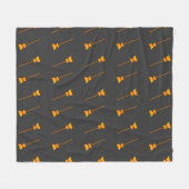 bezem fleece deken (Voorkant (Horizontaal))