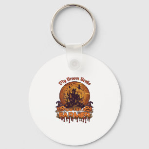 Bezem Gebroken Boer Halloween Heks Spookhuis P Sleutelhanger