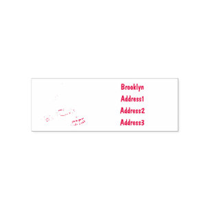 Bezem & mop cartoon illustratie  zelfinktende stempel