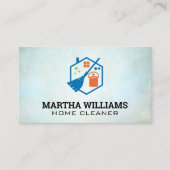 bezemememmer | Reinigingsgereedschap Visitekaartje (Voorkant)