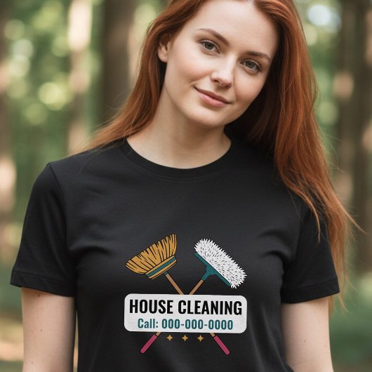 Bezems & Huis Schoonmaak Tri-Blend Shirt