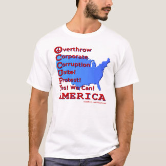 Bezet Amerika! T-shirt