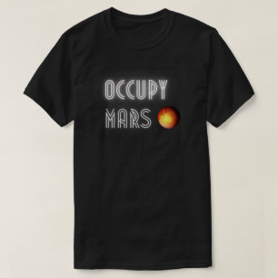 Bezet Mars Elon Musk SpaceX T-shirt