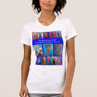 Bezet mijn Soul Quilt National Gathering T-Shirt